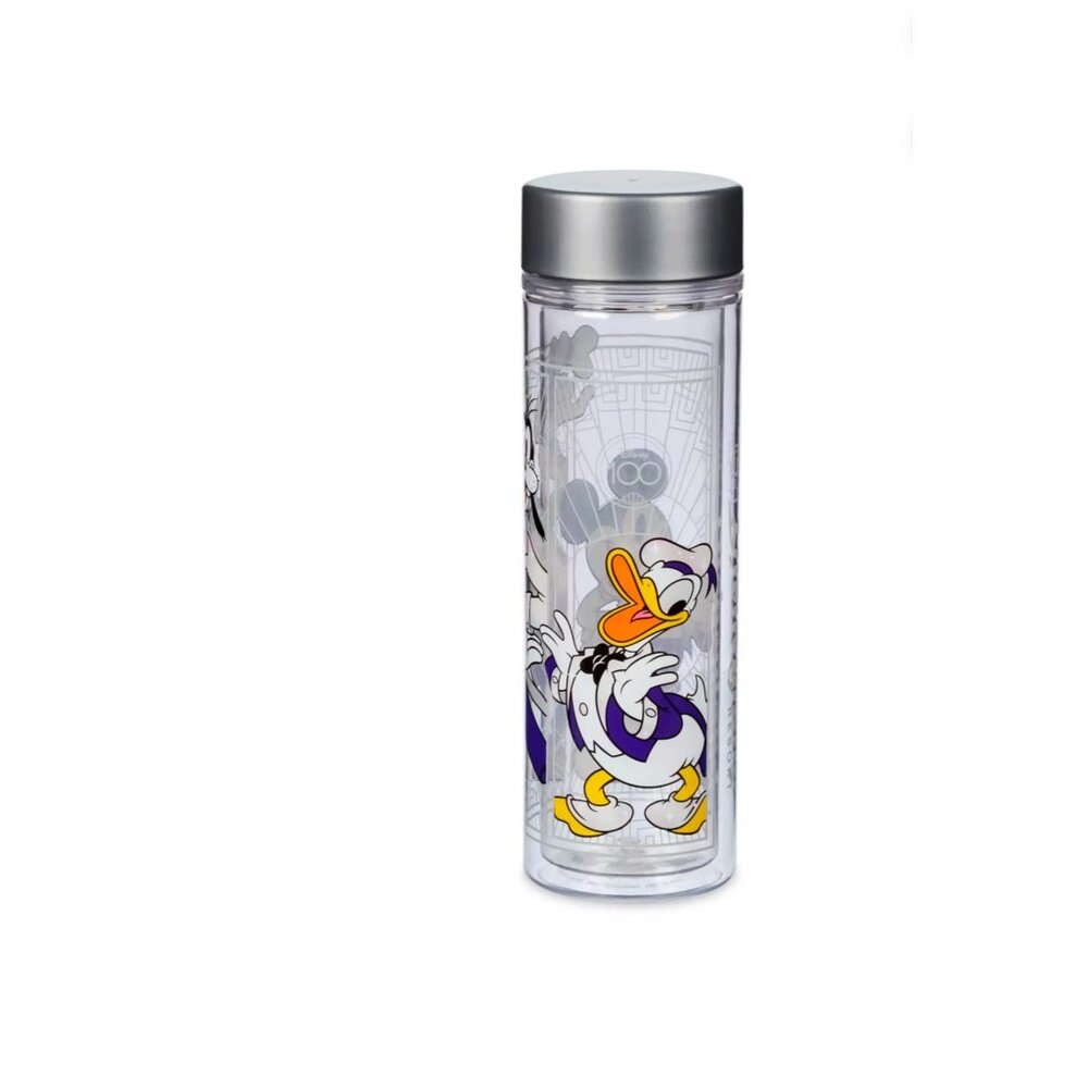 Disney 100 Years of Wonder Mickey & Friends Disneyland Water Bottle – New